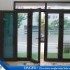 Cửa đi 4 cánh mở quay nhôm xingfa