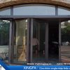 cửa đi uốn vòm nhôm xingfa