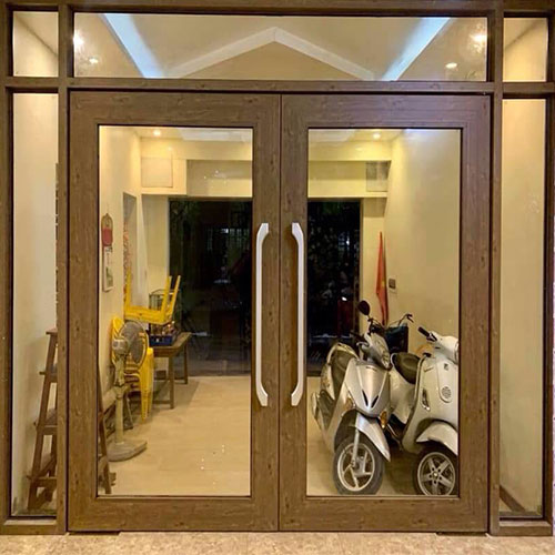 Cửa Thủy Lực Khung Nhôm