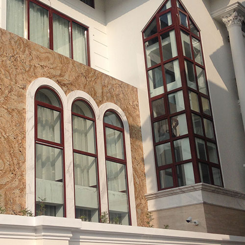 Uốn Vòm Cửa Nhôm Xingfa
